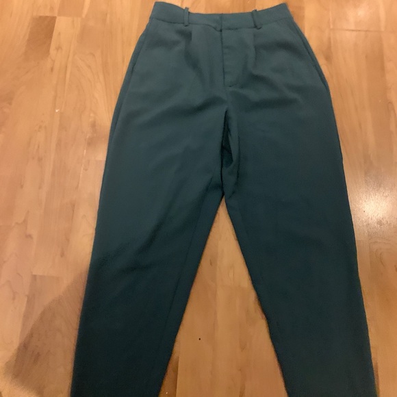 forest green dressy pants - Picture 1 of 5